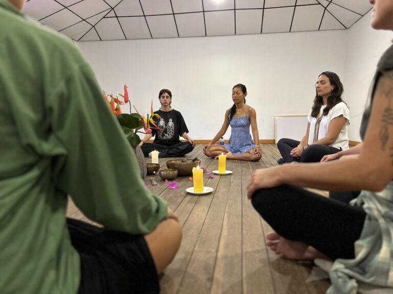 Silent retreat in Colombia with daily yoga and meditation